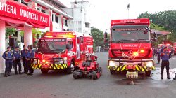 Kota Surabaya Perkuat Armada Kebakaran dengan Robot dan Mobil Hazmat