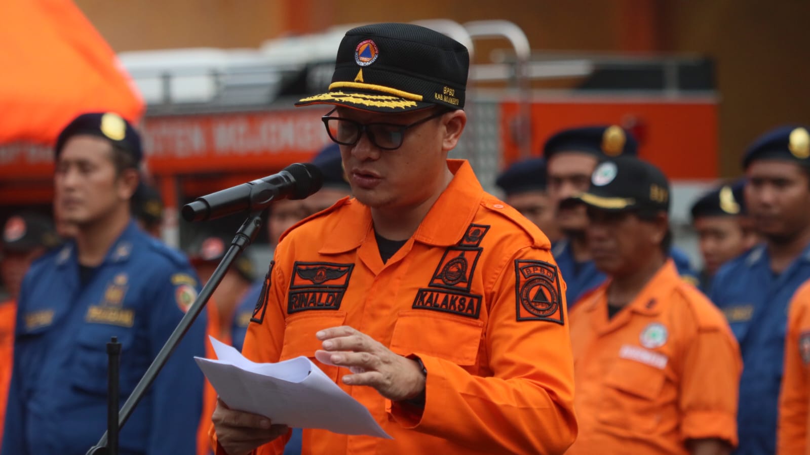 Siaga Cuaca Ekstrem, BPBD Kab. Mojokerto Kerahkan 220 Personel Hadapi Bencana