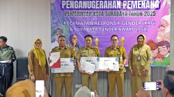 Pemkot Surabaya Berikan Penghargaan Kecamatan Responsif Gender 2025