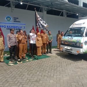 Bupati Fawait Resmikan SPPG Rambipuji 2, Ciptakan SDM Berkualitas Songsong Generasi Emas