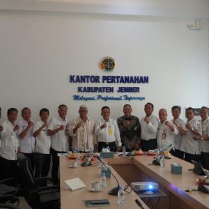 Pastikan PDDM Berjalan Sesuai Standart, Kanwil ATR /BPN Jatim Berkunjung ke Kantah Jember