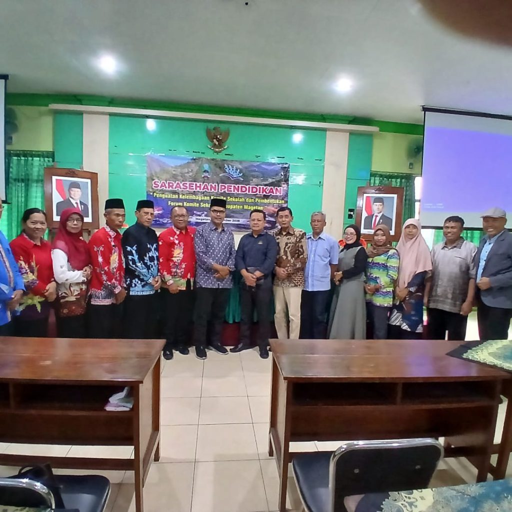 Dewan Pendidikan Dukung Terbentuknya Forum Komite Sekolah Di Magetan