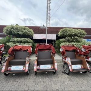 Becak Listrik Siap Disalurkan bagi Pengayuh Becak Lansia Jember