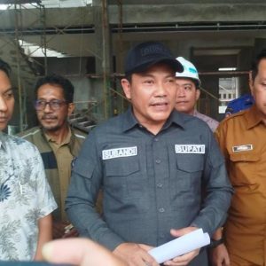Subandi Menyoroti Proyek Bahan Bangunan Pos Damkar Harus Sesuai Dokumen Perencanaan