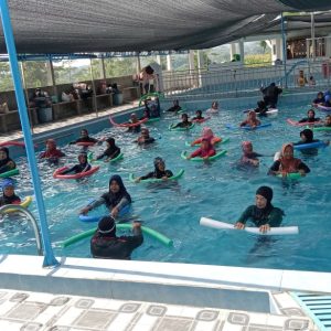 Senam Water Aero Saat Ini Digandrungi Emak Emak Di Magetan