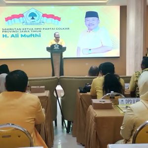 Ali Mufthi Tekankan Konsolidasi Inklusif Golkar Kota Malang, Target Tambah Dua Kursi DPRD