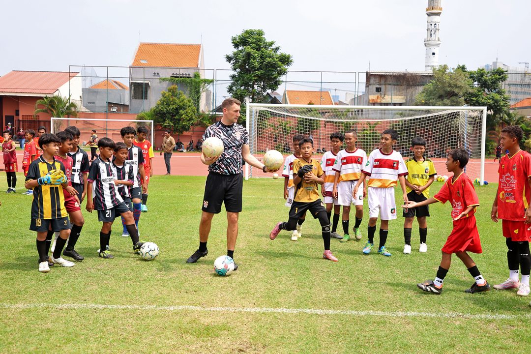 Sister City Surabaya-Liverpool, Tranmere Rovers Gelar Coaching Clinic 200 siswa SSB