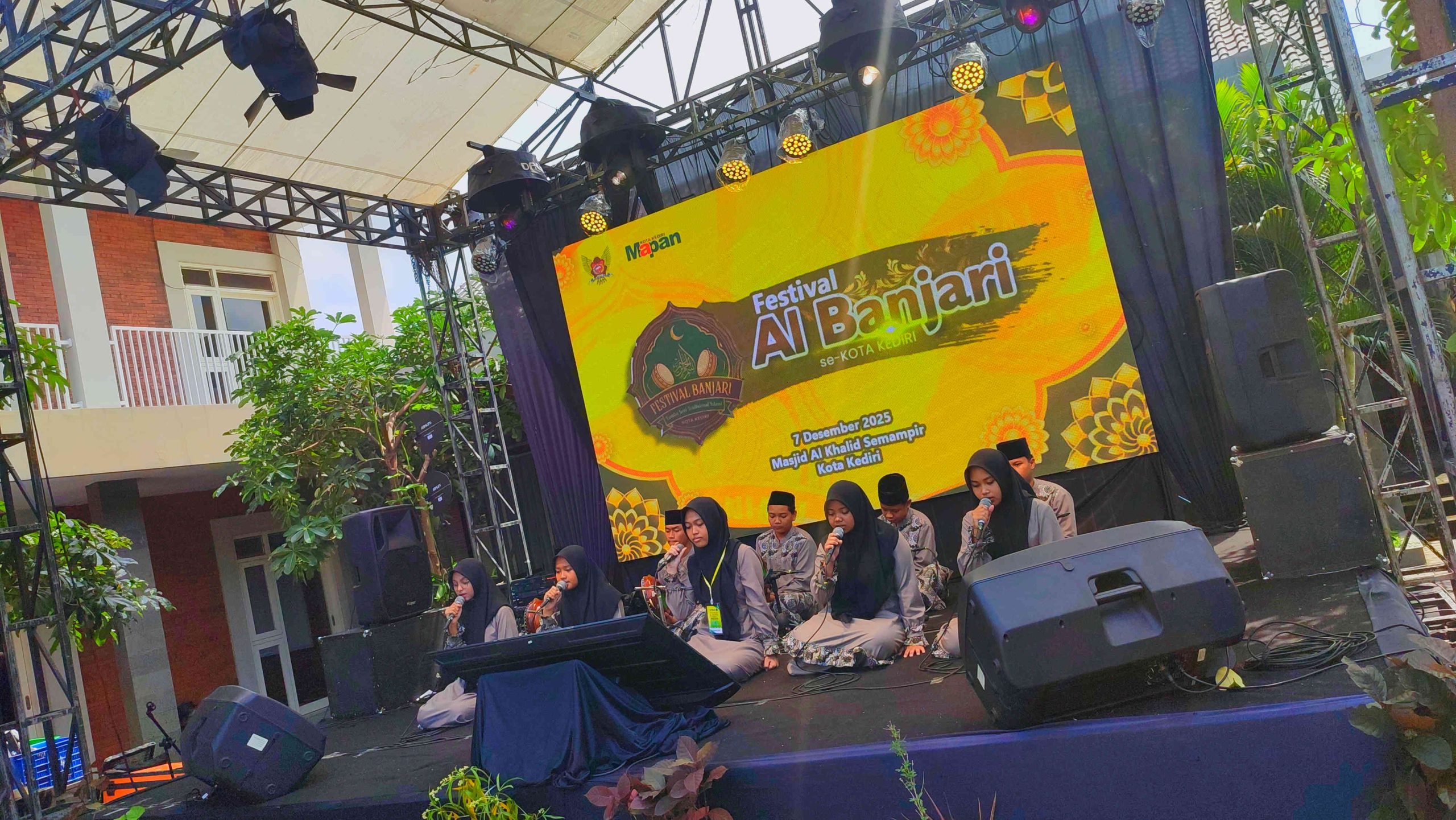 25 Grup Banjari Adu Merdu, Masjid Al Khalid Semampir Menjadi Daya Tarik Masyarakat