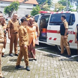 Dinkes Kab. Mojokerto  Gelar Apel  Siaga Tim Kesehatan, Pastikan Siap Layanan Liburan Nataru
