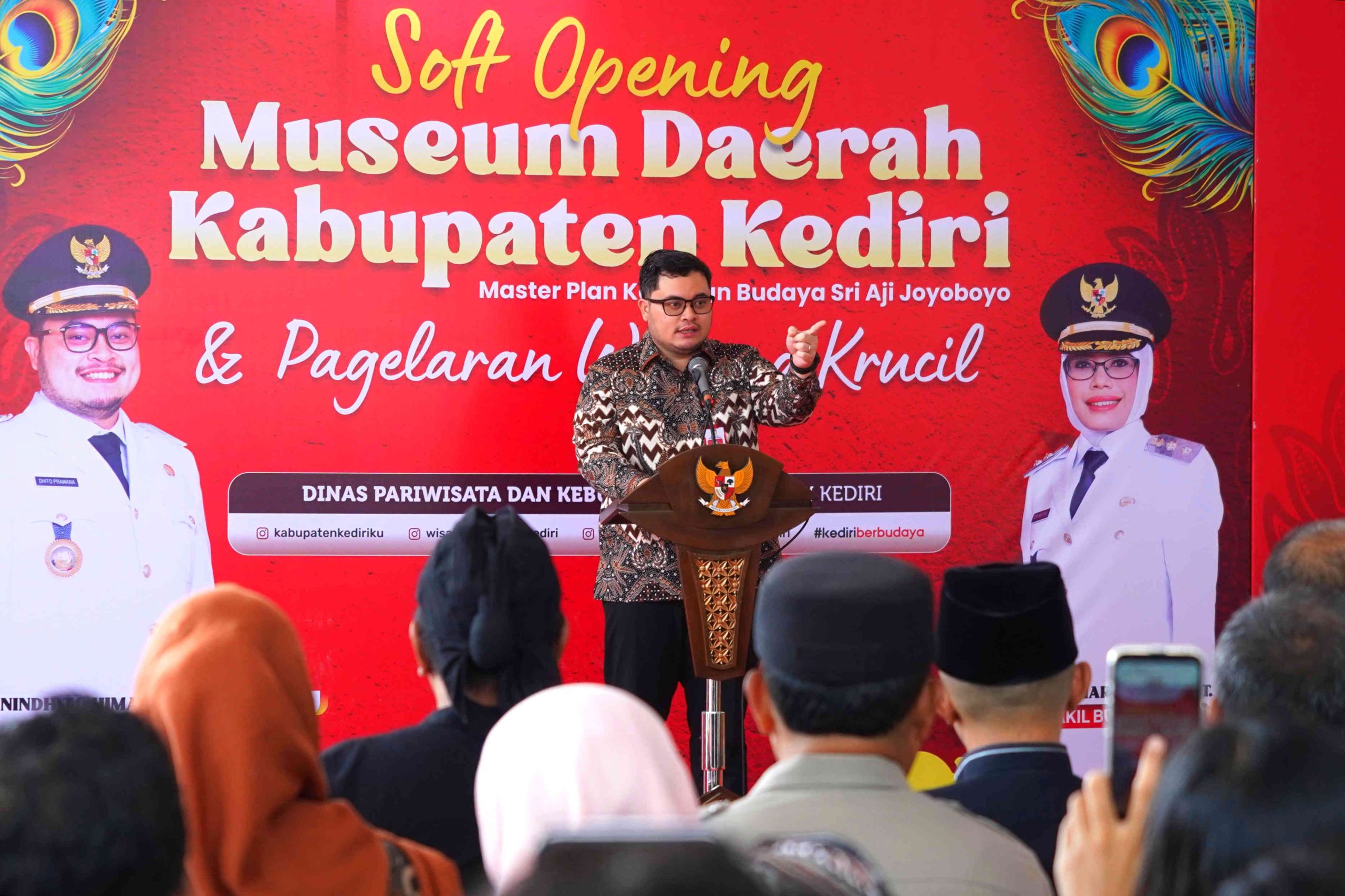 Bupati Kediri Minta Alur Sirkulasi Pengunjung Museum Daerah Kediri Disempurnakan agar Sejarah Tersaji Runut