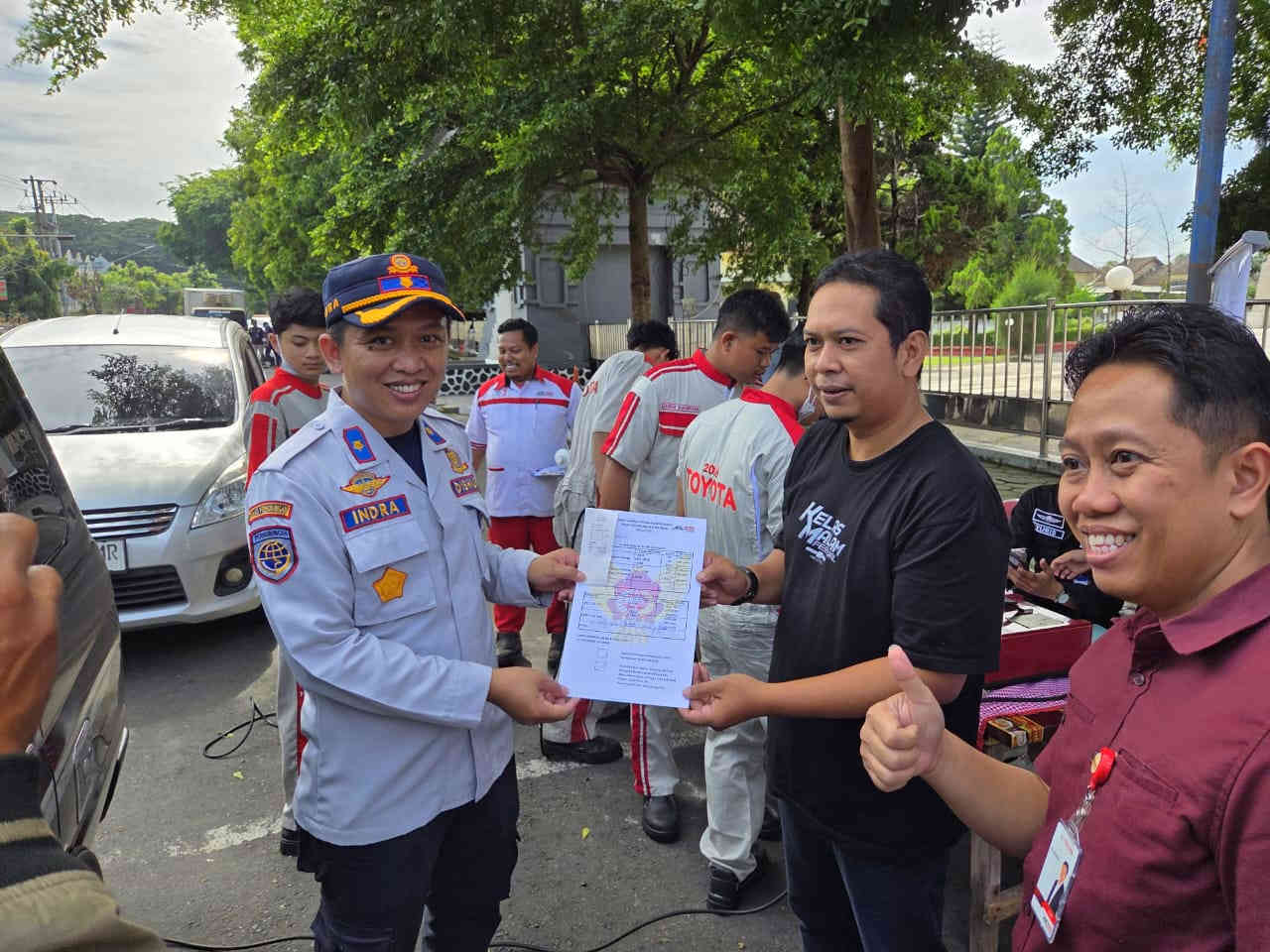 Tekan Polusi Udara, Kota Kediri Lakukan Operasi Gabungan Uji Emisi R4 dan R6