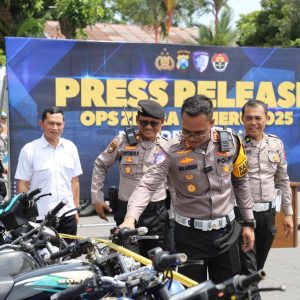 Operasi Zebra Semeru 2025: Polres Kediri Tekankan Edukasi, 63.158 Pelanggaran Ditertibkan