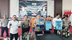 Polres Mojokerto Kota Tuntaskan 104 Kasus Dari 233 Perkara Tindak Pidana