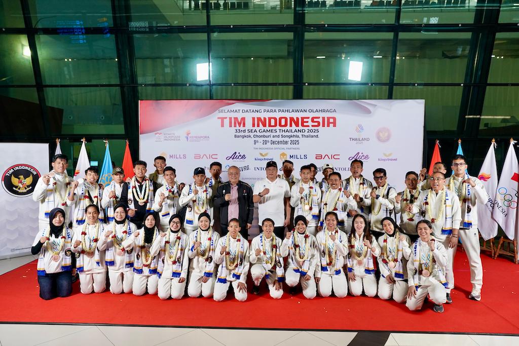 Cabor Pentathlon Pulang Sea Games dengan Medali Emas, Perah dan Perunggu