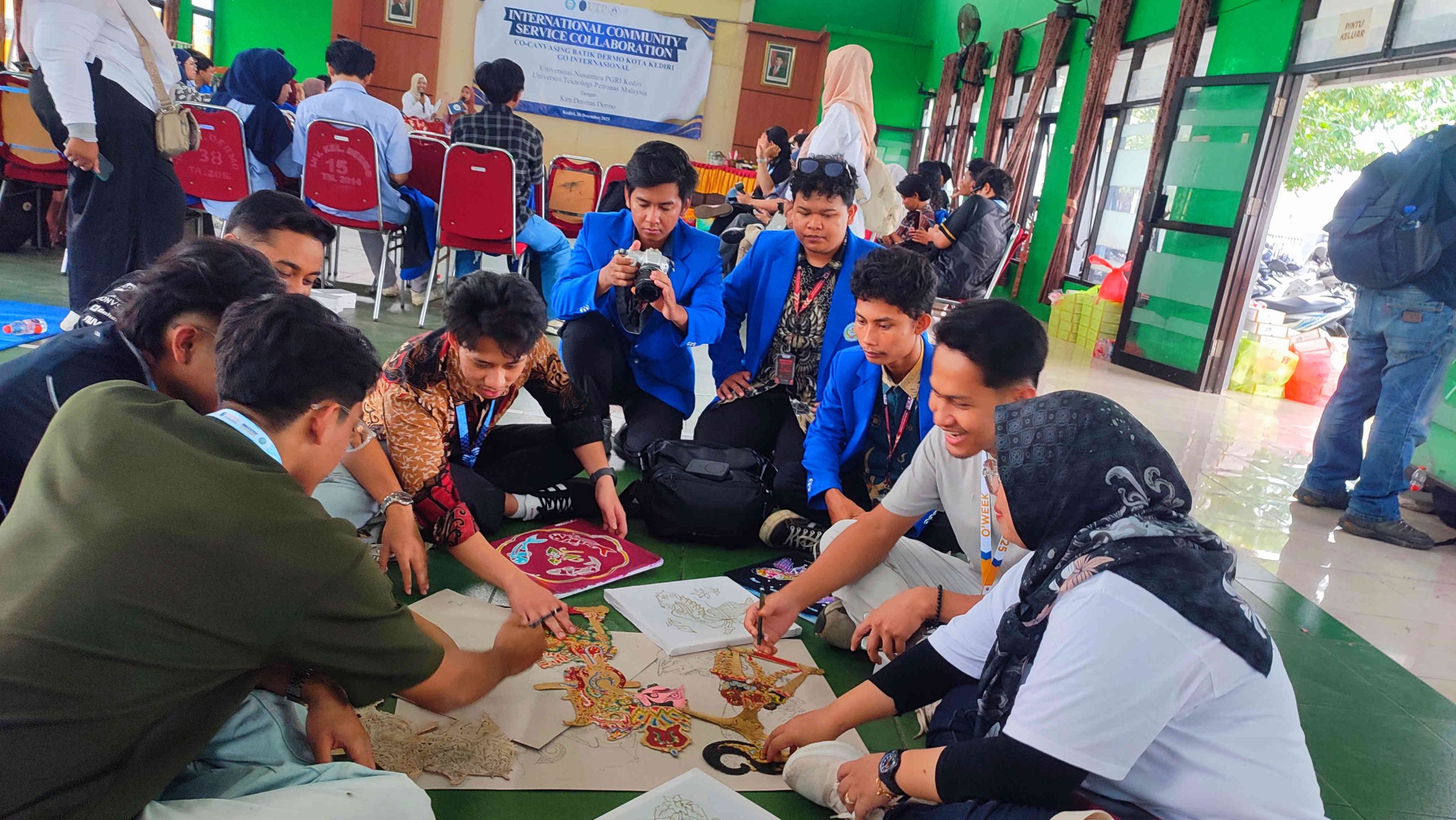 UNP Kediri Gandeng UTP Malaysia, Batik Kelurahan Dermo Didorong Naik Kelas Lewat Rebranding UMKM