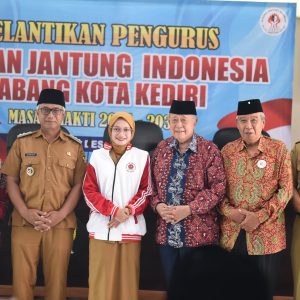 Wali Kota Kediri Perkuat Kampanye Kesehatan Jantung melalui Pelantikan Pengurus YJI