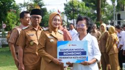 24 PKL Terdampak Relokasi Joyoboyo–Patiunus Terima Bantuan Gerobak dari Wali Kota Kediri