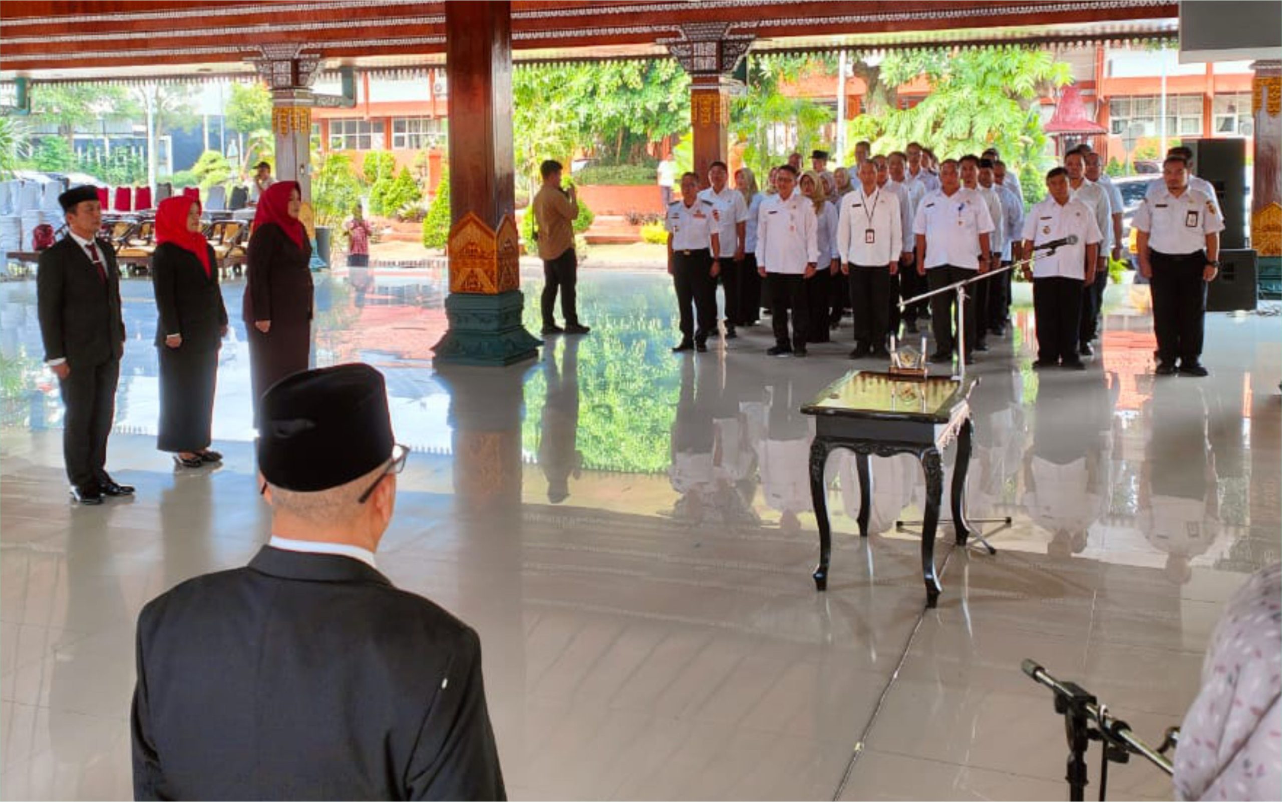Akhirnya Amsar Azhari S. Jabat Kepala Dispendik dan Yuni Laili F. Kadis PUPR