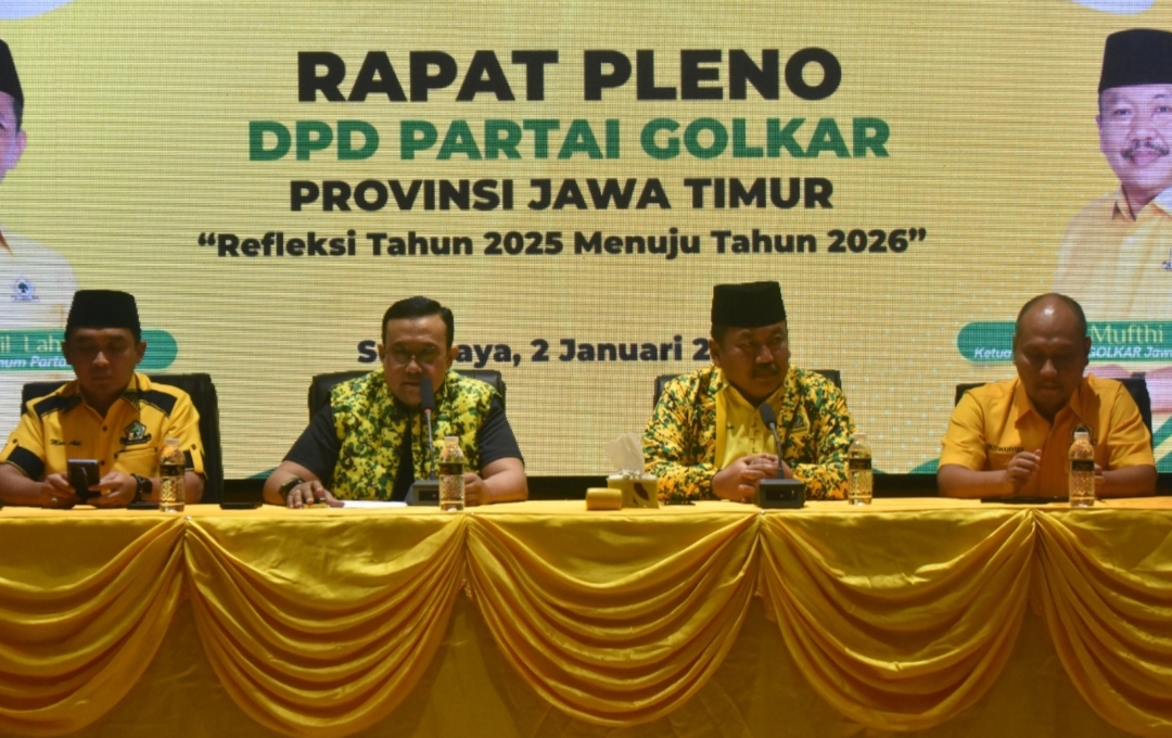 Golkar Jatim Tetap Dukung Pemerintah Provinsi Jawa Timur Sepanjang Berpihak pada Rakyat