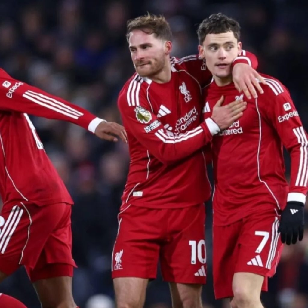 Liga Inggris, Liverpool Tahan Imbang Fulham 2-2