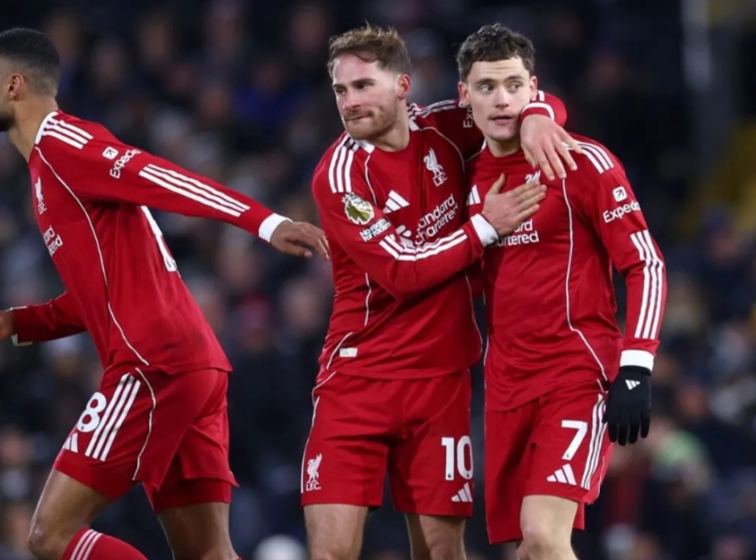 Liga Inggris, Liverpool Tahan Imbang Fulham 2-2