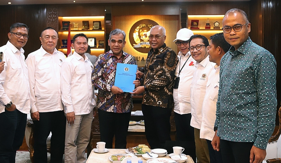 Di Hadapan PWI, Ahmad Muzani: Hati Saya Masih Wartawan 