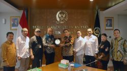 Terima Audensi PWI, Wakil Ketua MPR Puji Profesi Wartawan Ikut Mencerahkan Dunia