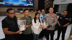 Kurang 24 Jam, Polres Magetan Tangkap Lima Pelaku Pembobolan Toko Emas