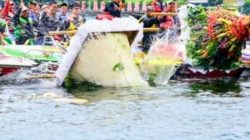 Labuhan Tumpeng Sarangan Kian Meriah, Dongkrak Kunjungan Wisata Magetan