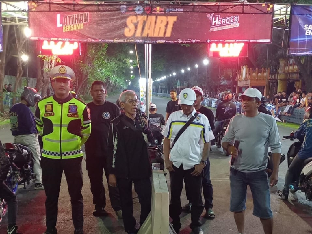 IMI Kota Surabaya Fasilitasi Pembalap Herex, 169 Rider Latihan Bersama di Kenjeran Park