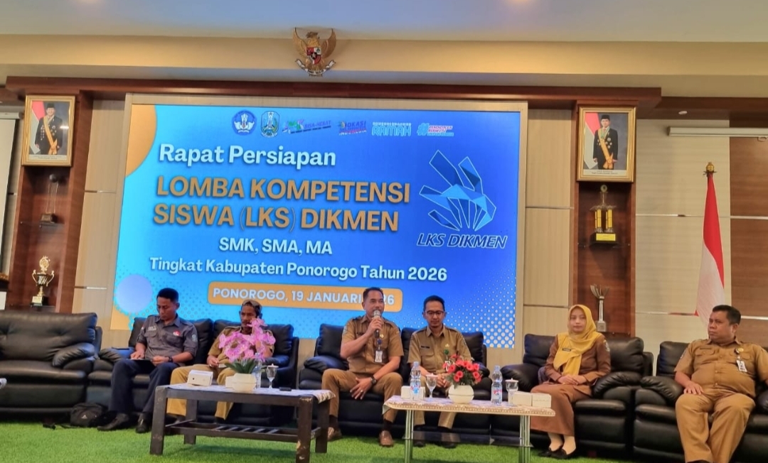 Maskun: LKS Jadi Ajang Uji Kompetensi Nyata Siswa Ponorogo