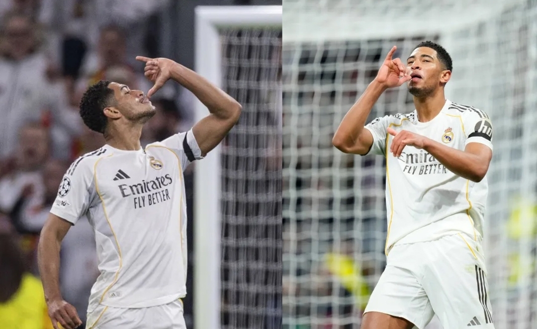 Bungkam Rumor Miring, Jude Bellingham Sindir Kritik Lewat Selebrasi “Minum”