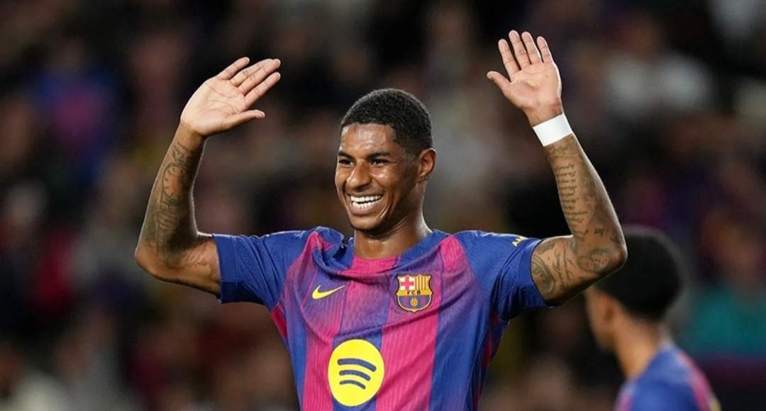 Tampil Impresif di Liga Champions, Barcelona Pertimbangkan Tebus Rashford dari MU