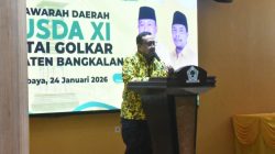 Sekretaris Golkar Jatim Blegur Prijanggono : Kursi Golkar Bangkalan Wajib Naik Jadi 8 