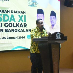 Sekretaris Golkar Jatim Blegur Prijanggono : Kursi Golkar Bangkalan Wajib Naik Jadi 8 