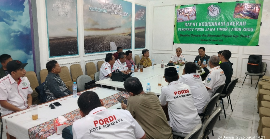 PB Pordi Tegaskan Peran Strategis Jawa Timur dalam Sejarah Organisasi Domino