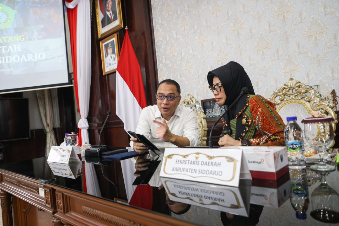 Pemkab Sidoarjo Belajar Pengelolaan Anggaran dan Pajak Pemkot Surabaya