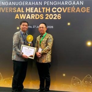 Layanan Kesehatan Warga Kian Terjamin Pemkot Mojokerto Sabet UHC Awards 2026 