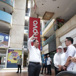 Sidak Hi-Tech Mal, Eri: Perbaikan Basement dan Lantai Dasar Tuntas 31 Mei