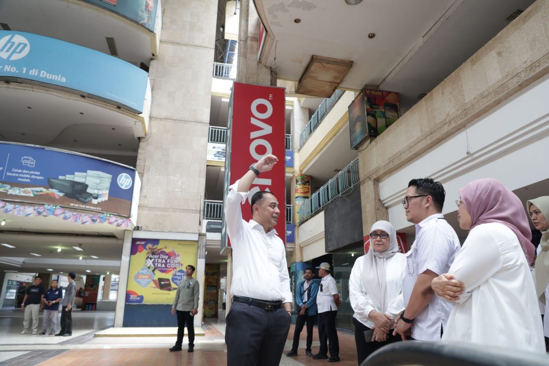 Sidak Hi-Tech Mal, Eri: Perbaikan Basement dan Lantai Dasar Tuntas 31 Mei