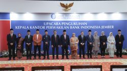 Pengukuhan Kepala Cabang Perwakilan BI, Bupati Fawaid Tegaskan Jember Barometer Kebangkitan Ekonomi di Tapal Kuda