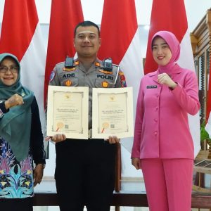 Turunkan Angka Kecelakaan Satuan Lalulintas Magetan Dapat Penghargaan Dari Bupati