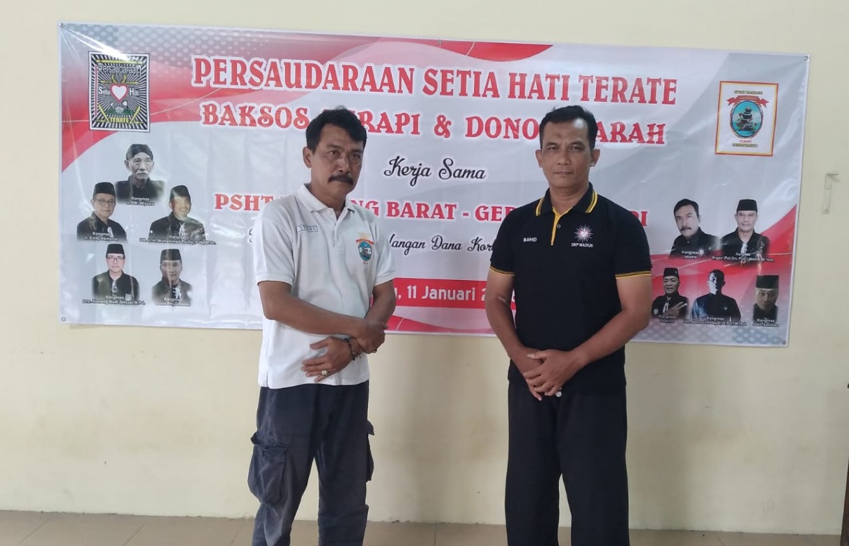 PSHT Distrik Maospati Gelar Baksos Dan Penggalangan Dana Bencana Sumatra Dan Aceh