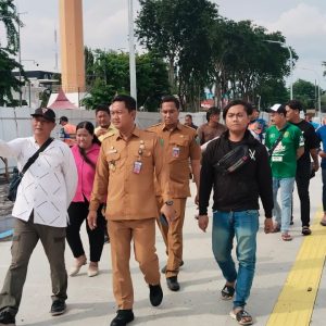 Dishub Tetapkan Pembayar Parkir dan Pengawasan Terhadap Jukir di Alun – Alun Jayandaru