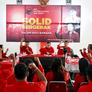 Rakor Perdana, Mas Dhito Instruksikan Kader PDI Perjuangan Turun ke Akar Rumput dan Rangkul Pemuda