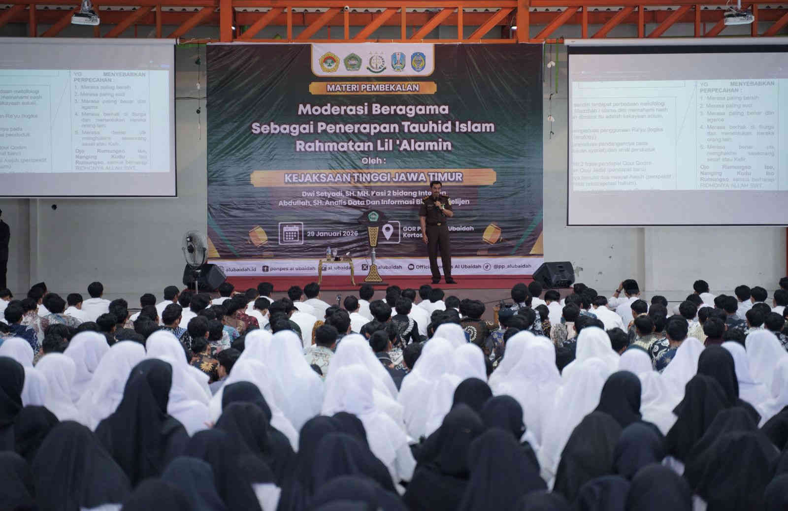 Kejati Jatim Bekali 1.000 Lebih Calon Juru Dakwah LDII dengan Penangkalan Radikalisme dan Intoleransi