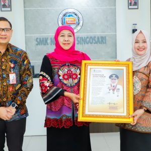 Revitalisasi 38 SMA/SMK dan SLB se Malang Raya, Gubernur Khofifah : Jalankan Visi Presiden Prabowo