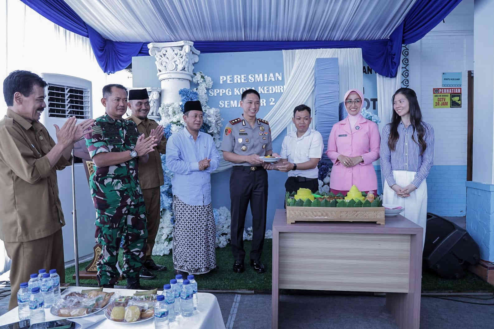 Dukung Program Makan Bergizi, Pemkot Kediri Resmikan SPPG Semampir 2