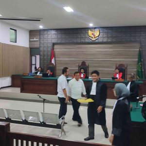 Eksepsi Ditolak, Sidang Dugaan Penggelapan Lahan Tol Kediri Masuk Tahap Pembuktian