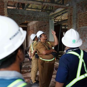 Rehab Kantor Pemkab Kediri, Gedung Bupati dan Setda Dipasang Hidran serta Fire Detector